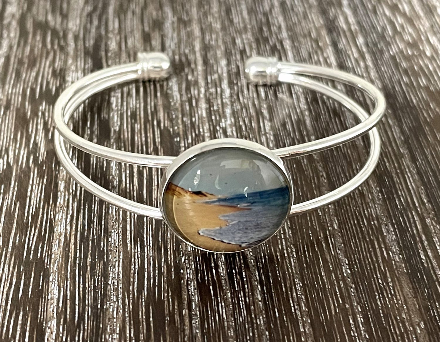 Golden Shore Water Bangle Bracelet