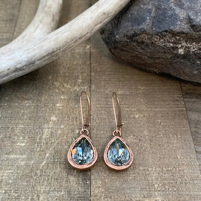 Buffalo Girls Black Diamond Crystal Earrings