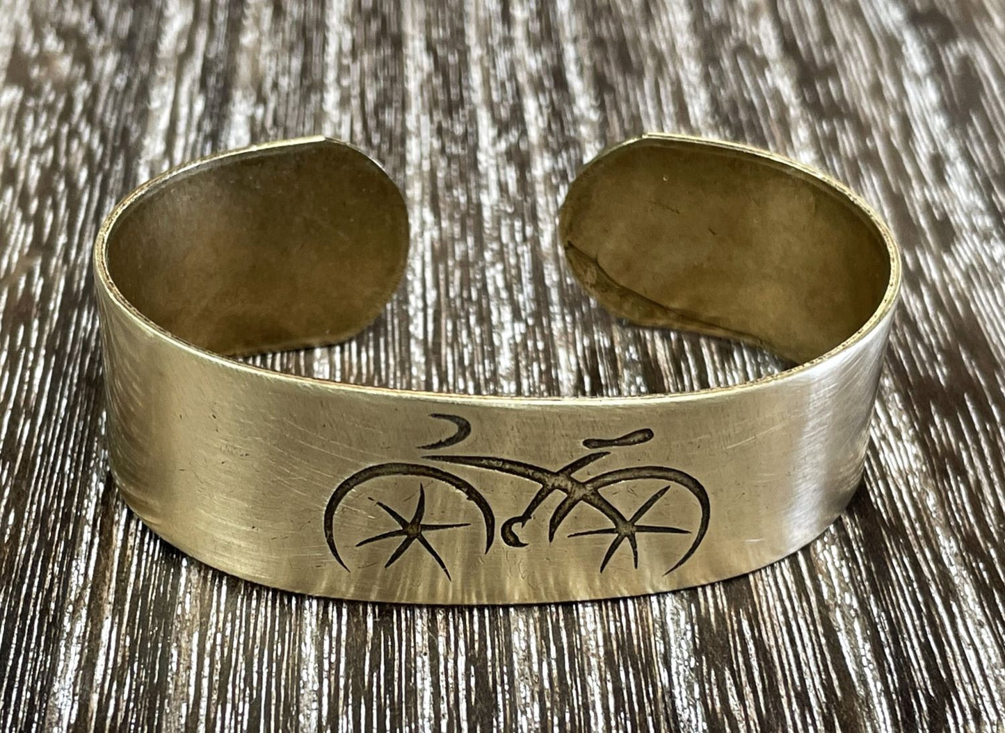 Daphne Lorna Ride Bicycle Cuff Bracelet