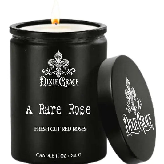 Dixie Grace A Rare Rose Handcrafted Candle