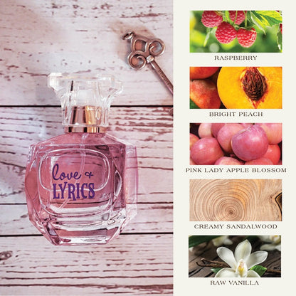 Women's love & Lyrics Eau de Parfum