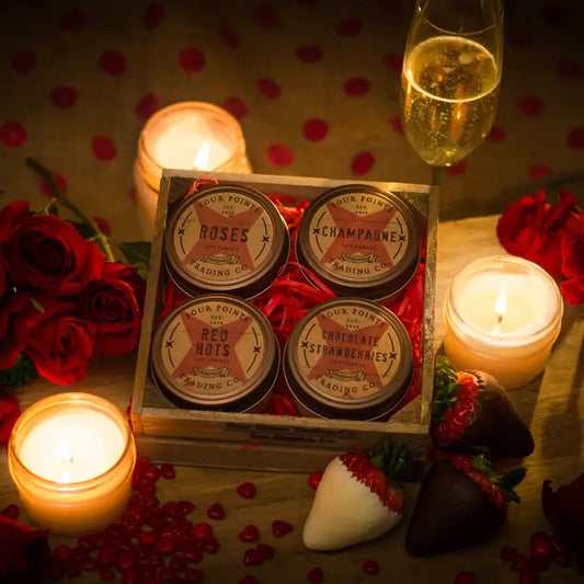 Four Points Trading Co. All You Need Is Love Candle Set