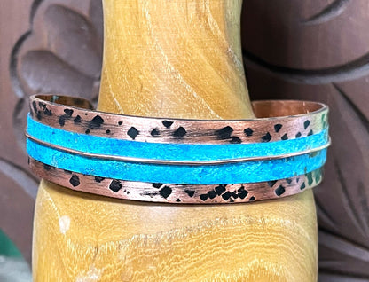 Moondance Art Hammered Copper Butte Layer Bracelet #10