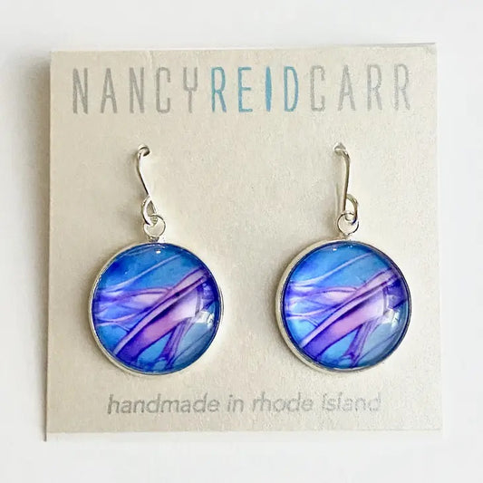 Nancy Reid Carr Abstract Design EarringsDrop