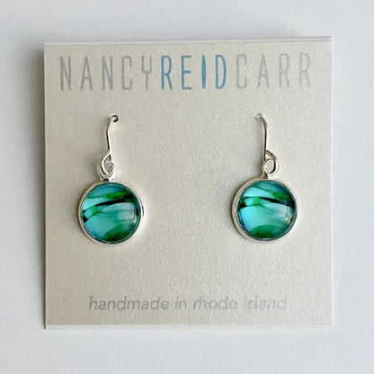 Nancy Reid Carr Abstract Design EarringsDrop