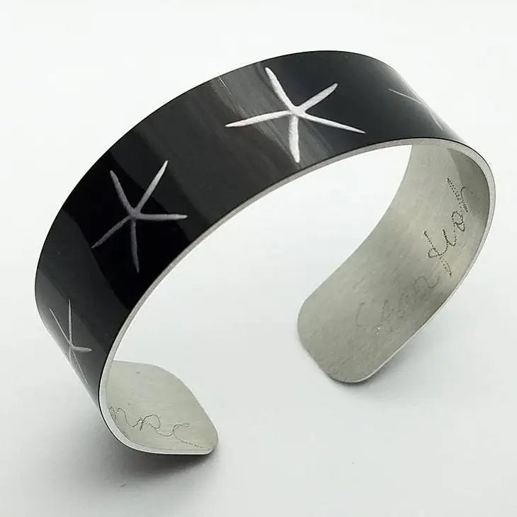 Nancy Reid Carr Thin Starfish Cuff Bracelet