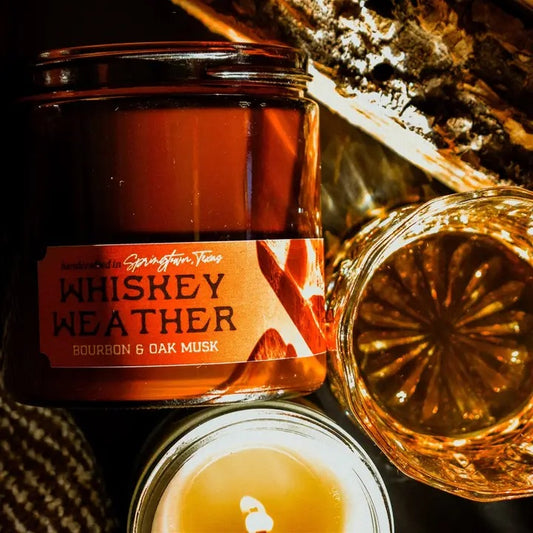 Seventh House Handcrafted Whiskey Weather Candle