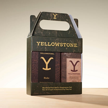 Men's Yellowstone Cologne and Soap Gift Set